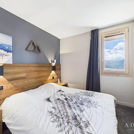 2 Pieces Pour 6 Personnes - Skis Aux Pieds, Balcons, Parking, Wifi ! - Fr-1-398-548 *